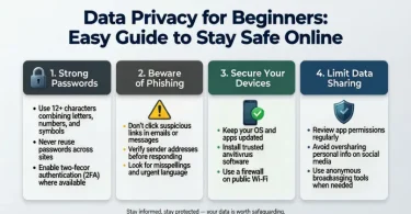 data privacy for beginners easy guide to stay safe online
