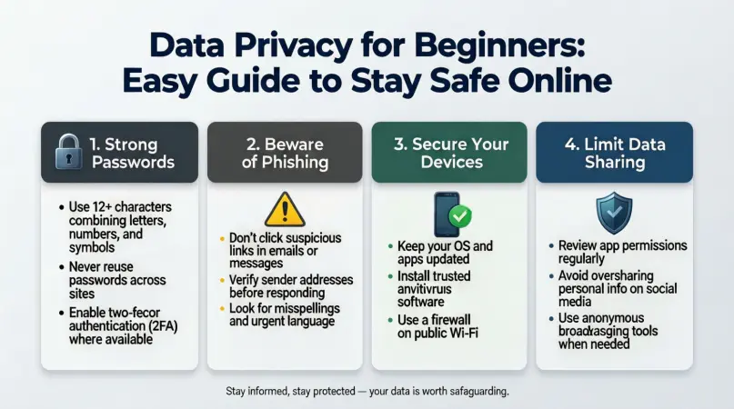 data privacy for beginners easy guide to stay safe online
