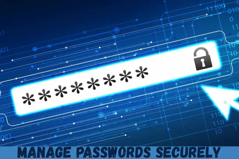 manage passwords securely