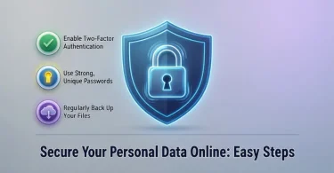 secure your personal data online easy steps
